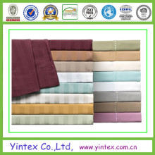 100% Egyption Cotton Plain White Hotel Bed Sheets